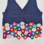 Women Summer Crochet Blouse