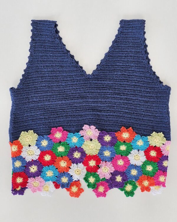 Women Summer Crochet Blouse