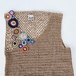 Handmade Crochet Net Blouse for Women