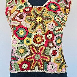 Women Summer Crochet Blouse Starfish